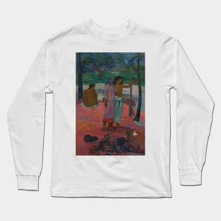 The Call by Paul Gauguin Long Sleeve T-Shirt